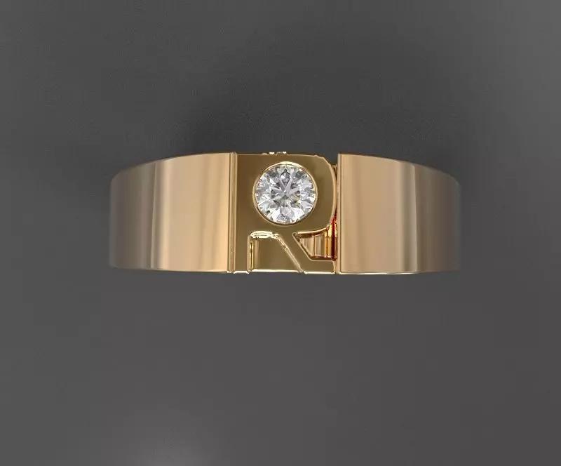 R-Diamond ring