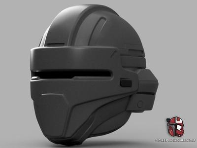 Helldivers 2  FS-55 Destroyer Helmet Diy Kit Cosplay 1:1