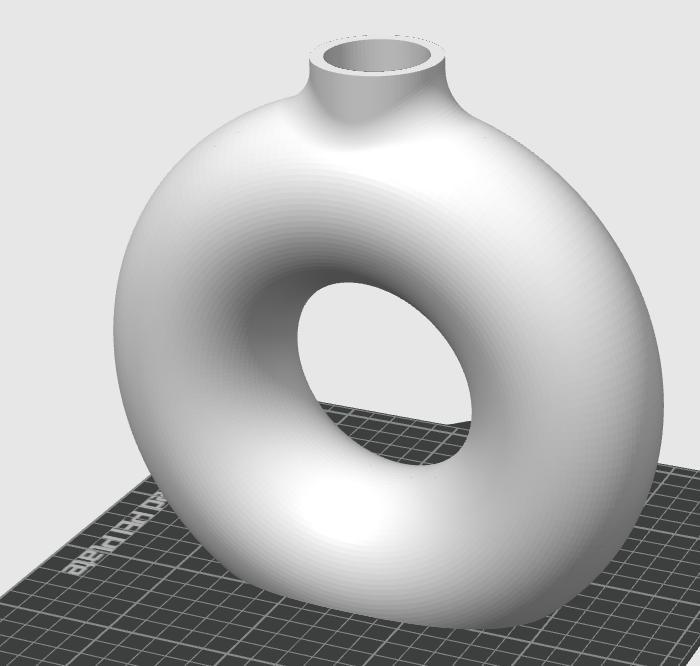 🌟 Halo Ring Vase - Modern and Minimalist Elegance 🌟