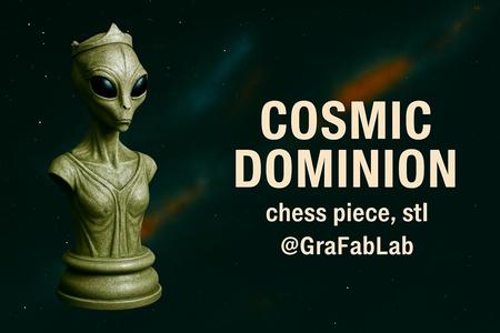 Cosmic Dominion "Queen" - chess piece