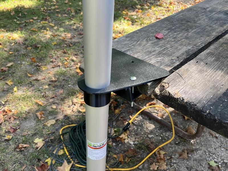 Flag Pole Support Bracket