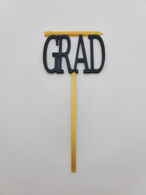 Grad Cake Topper