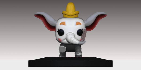 Dumbo PopFunko Clown 3D print model