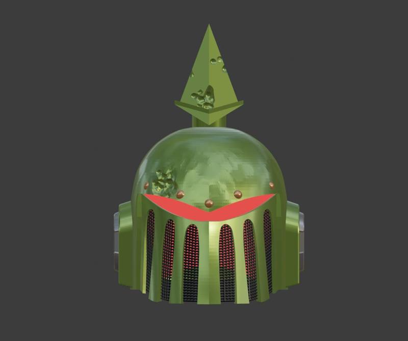 Death Guard Warhammer40000 Prop Cosplay Helmet