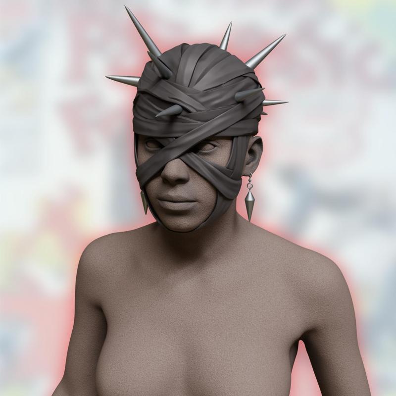 Invisible Woman Malice Marvel Rivals cosplay kit mask