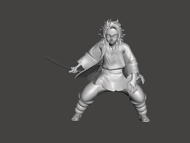 Tanjiro Kamado 3D Model