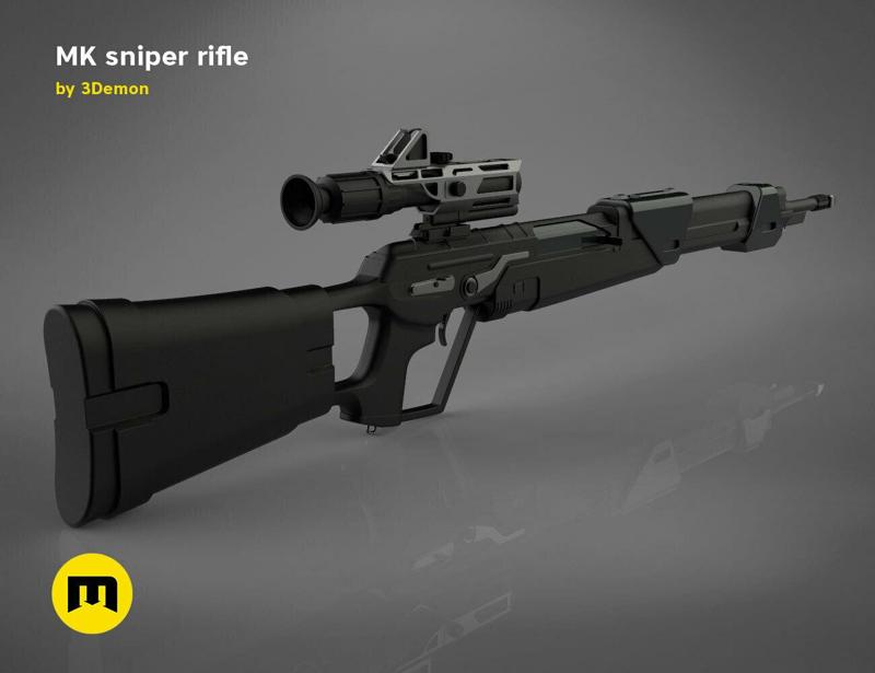 MK sniper rifle