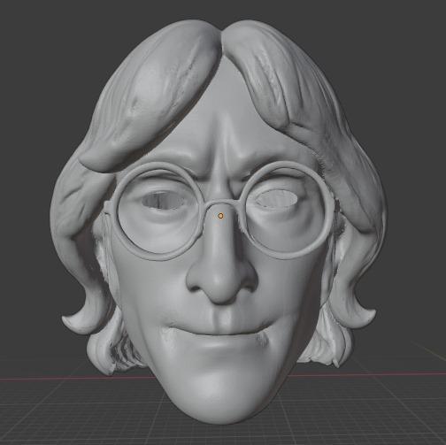 Jhon Lennon _Head Cosplay