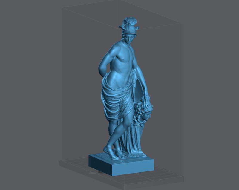 ULTRA HD Perseus Sculpture