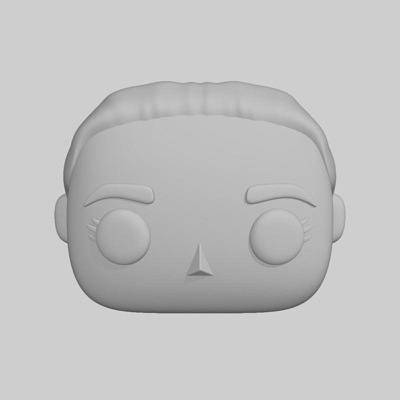 Pop - Woman's head chongo