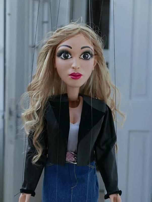 3D Model of woman with thick lips head for 3D print 115mm