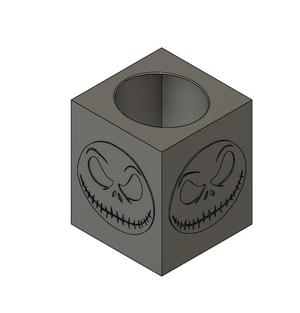 Jack Skellington Small Tissue Box Cover