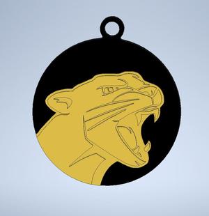 Puma/Leopard/Panther Keychain
