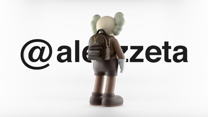 Kaws LV BackPack Louis Vuitton