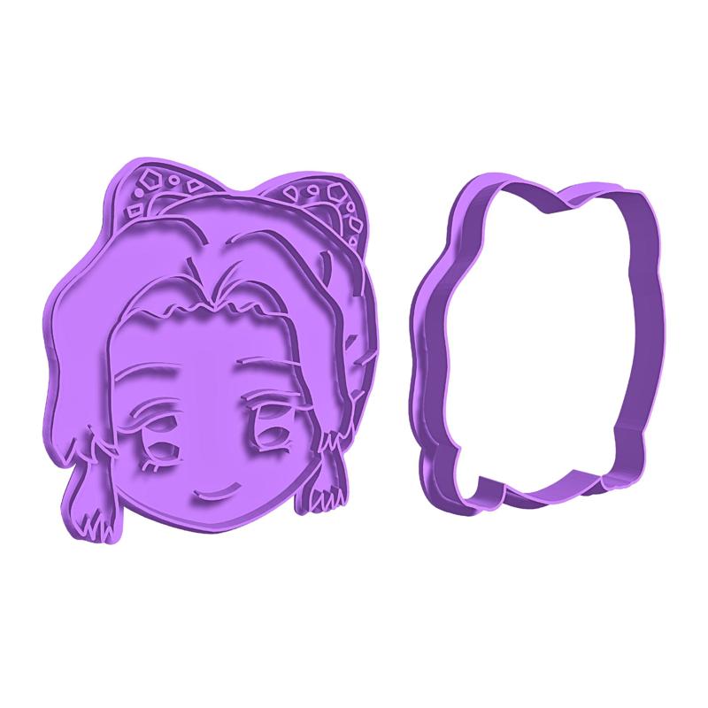 Shinobu Kocho Kimetsu no yaiba Demon Slayer cutting/seal cookie cutter