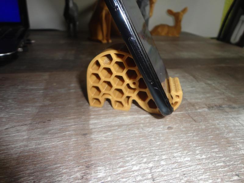 Elephant Hex_Cell phone holder