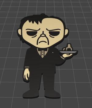Lurch keychain