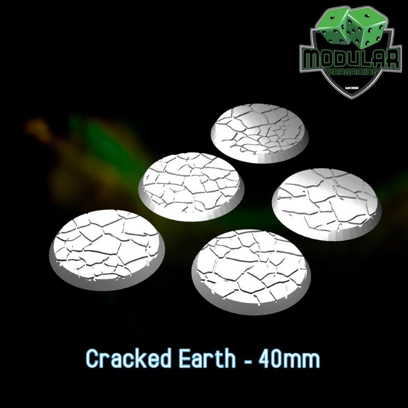 Cracked Earth - 40mm set