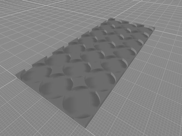 25MM AOS TO THE OLD WORLD 7x3 MOVEMENT TREY INSERT