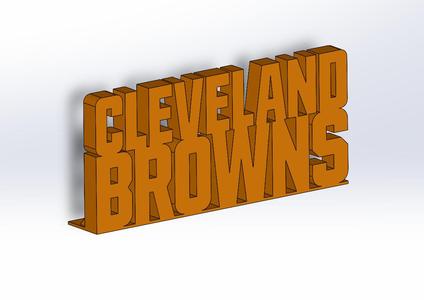 Cleveland Browns Desk Prop