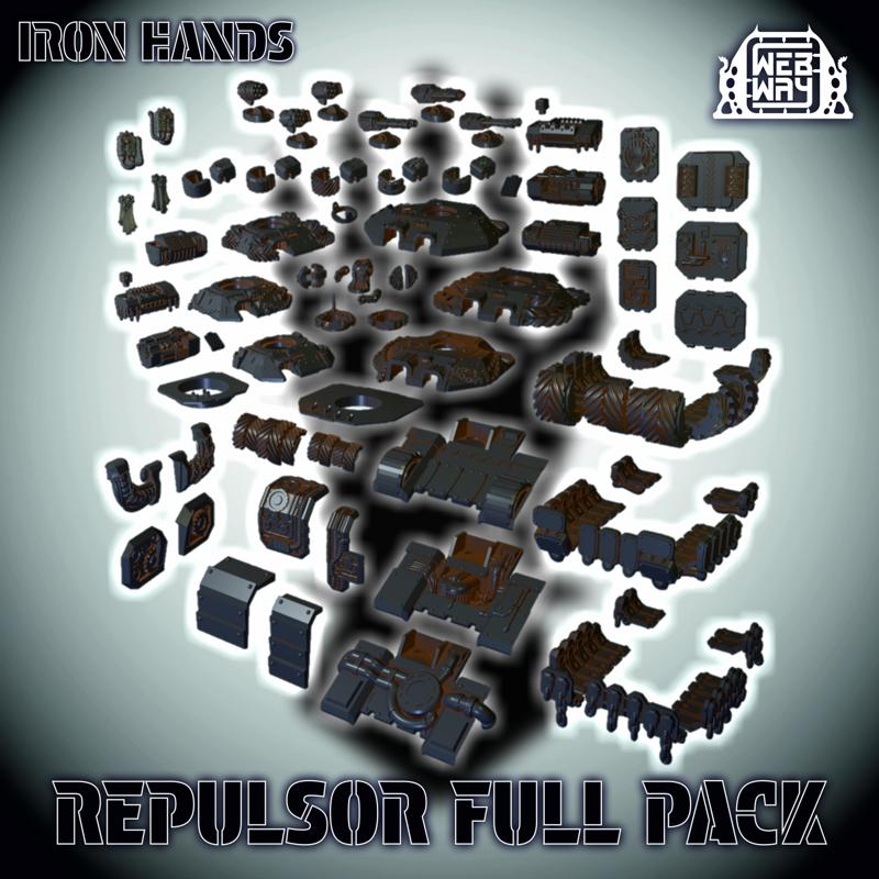 Improvement pack for the iron hand gravity tank