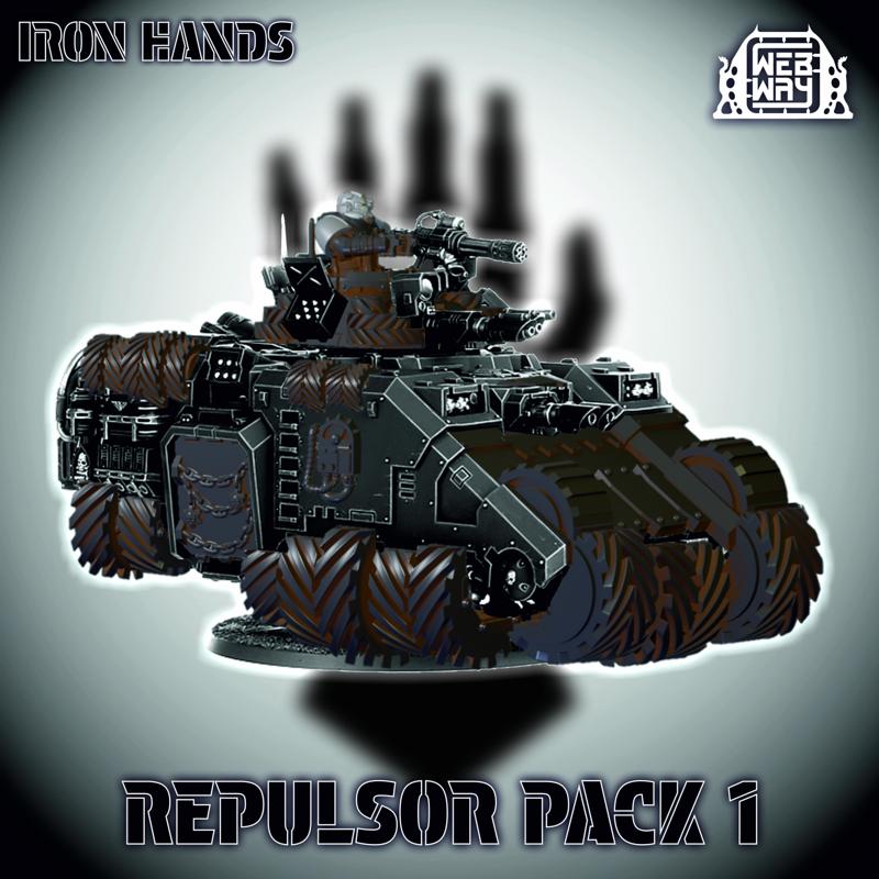 Improvement Pack for Iron Hands Gravity Tank 1