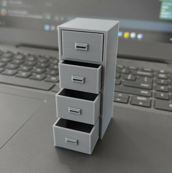 CUSTOM FILE CABINET for 3.75 & 6 Inch STAR WARS GI JOE FIGURES DIORAMA