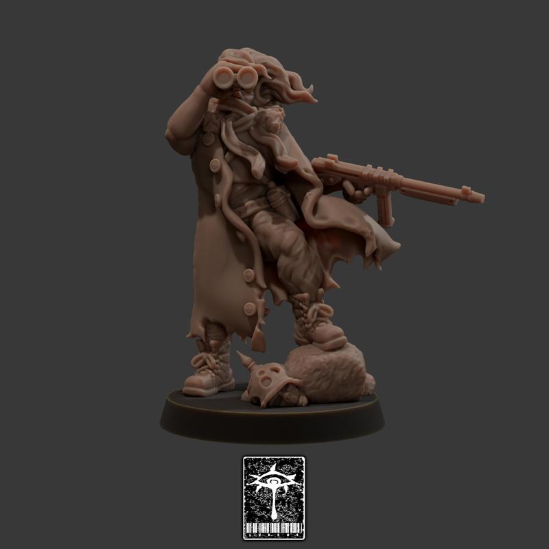 Thomas "The Witness" Hawthorne, Sniper Spotter of the Honoured Scouts, 83rd Regiment of the Faithful