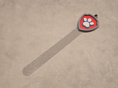 Paw Patrol Bookmark soft TPU