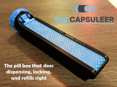 The Capsuleer | Locking Pill Box