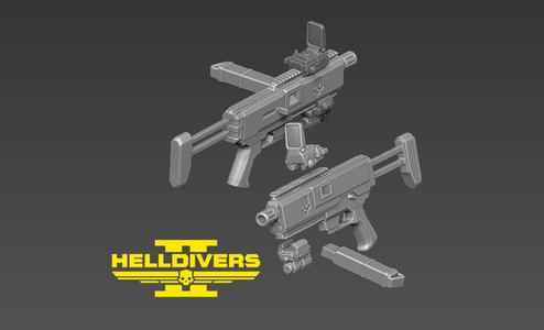 SMG-37 Defender HELLDIVERS 2
