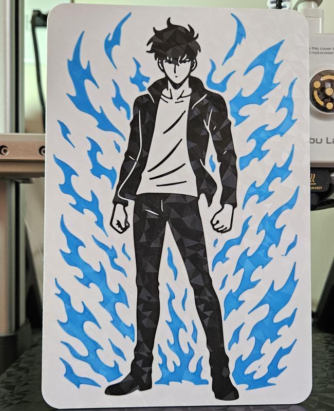 Sung Jin Woo Solo Leveling - Wall Decoration