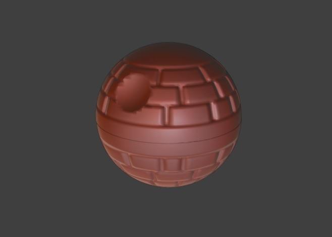 Death Star bath bomb solid shampoo mold