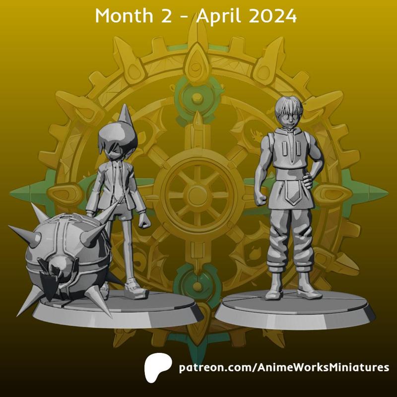 Anime Works Miniatures Month 02 Premium