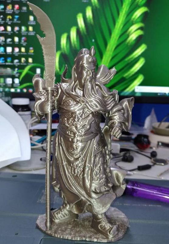 Guangon with guandou 拿關刀的關公啊update