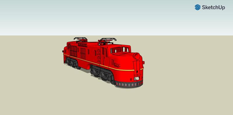 Train E32 Breda Marelli