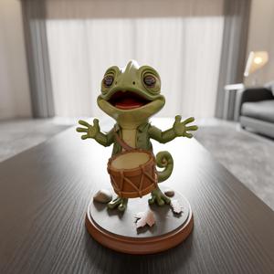 musician chameleon