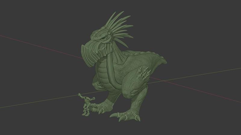 Krooduken Rex, Bird of War