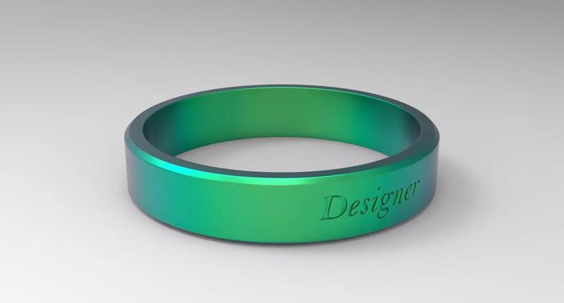 Designer Ring Green