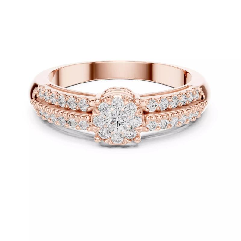 Diamond Cocktail Ring 3dm stl renders animation videos