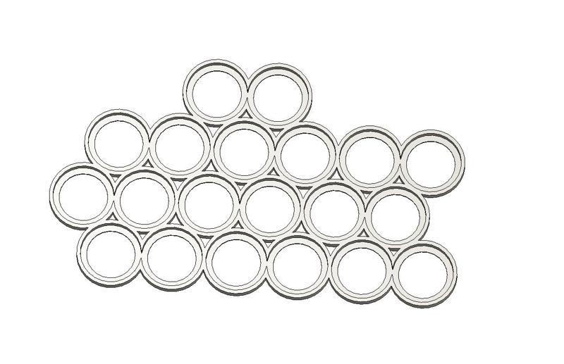 20 man 25mm Ultramar Pattern movement tray