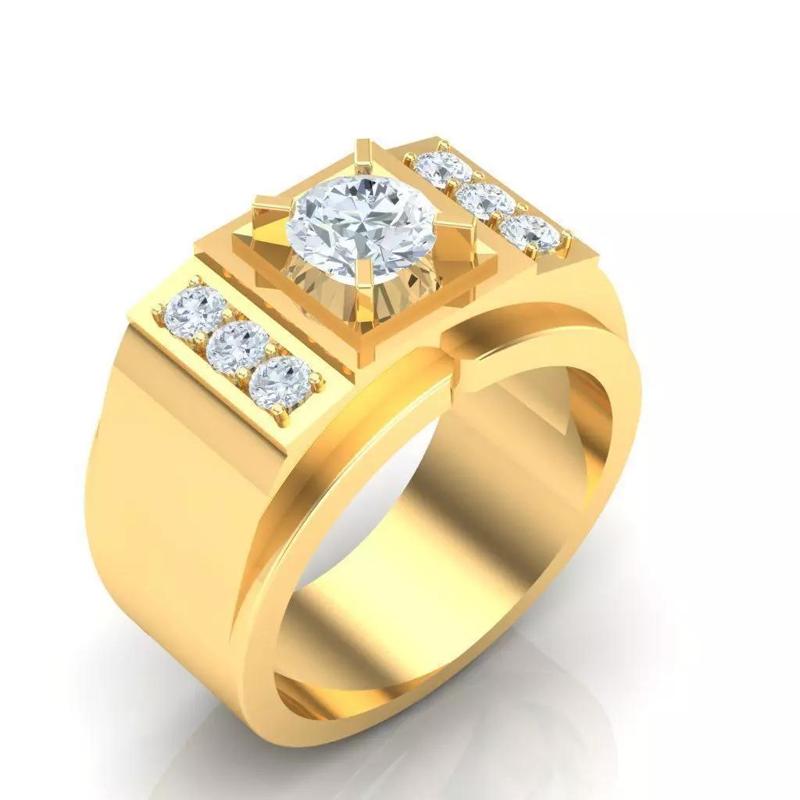 Diamond Man Ring Jewelry 1MR004