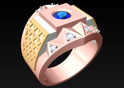 Diamond Rings - Mens Ring - N6397