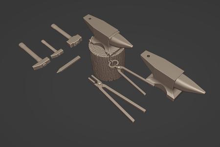 DIORAMA - TOOL SET 2 (metal work) -1/35