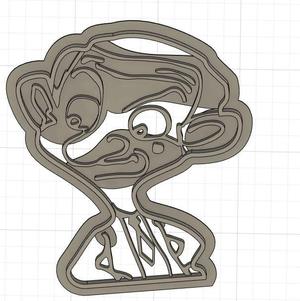 Mr Bean Portrait Cookie Cutter
