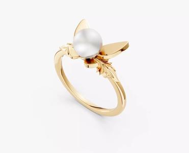 BUTTERFLY RING-ZDR090