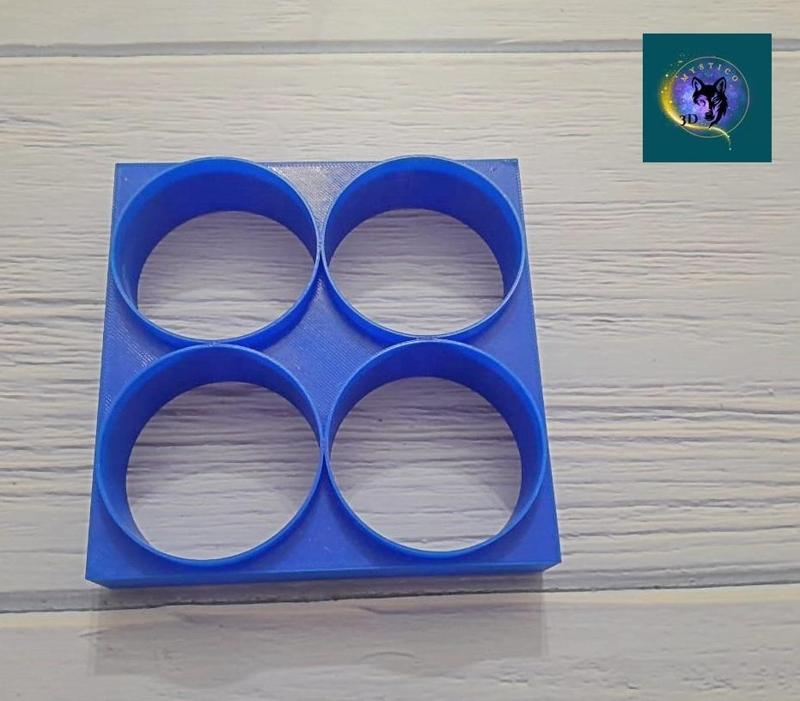 Professional 54mm dough cutter (4 in 1)