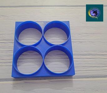 Professional 54mm dough cutter (4 in 1)