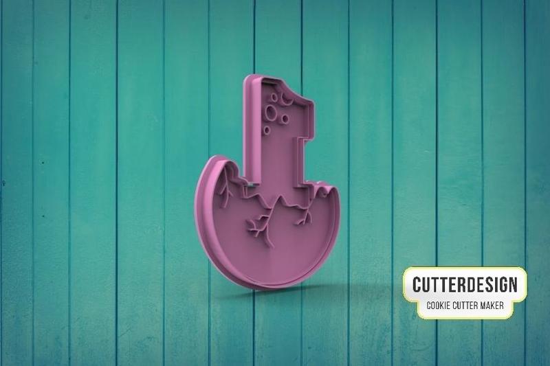Dinosaur Egg 1 Cookie Cutter
