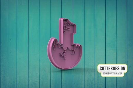 Dinosaur Egg 1 Cookie Cutter